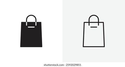Shopping bag vectors icons pack for apps and Ui Ux desigs
