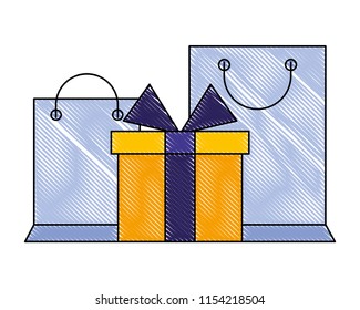 shopping bags and gift box online