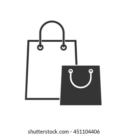 Shopping bags icon