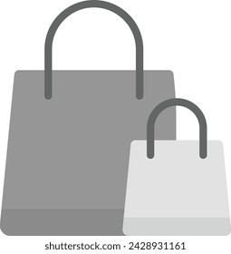Shopping Bags icon vector image. Suitable for mobile application web application and print media.