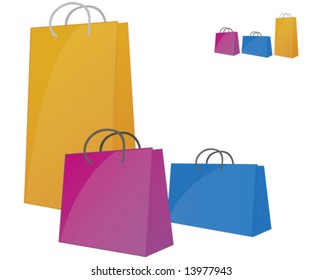 Shopping bags (Vector)