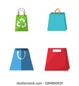 Shopping bags vector collection