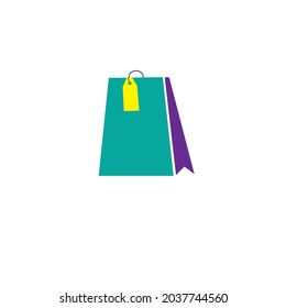 shopping bar logo or vector minimalist shopping logo