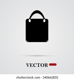 Shopping basket, bag , vector, EPS 10