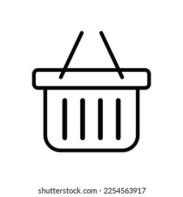 shopping basket buy button icon vector 