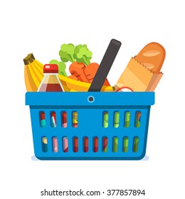 Green Shopping Basket Icon - Vectorjunky - Free Vectors, Icons, Logos ...