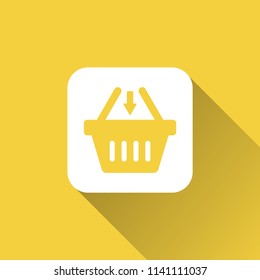 Shopping basket icon