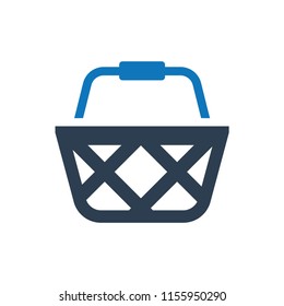 Shopping basket icon