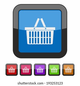 Shopping basket icon
