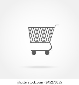 Shopping basket icon