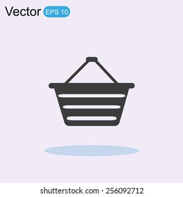 Shopping basket icon