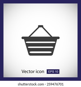 Shopping basket icon