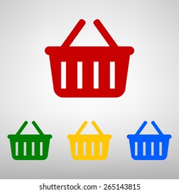 Shopping basket icon