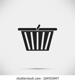 Shopping basket icon