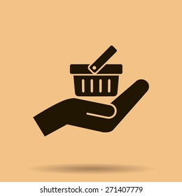 shopping basket icon