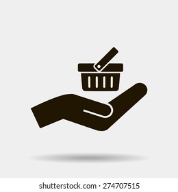 shopping basket icon