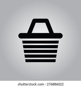 Shopping Basket Icon.
