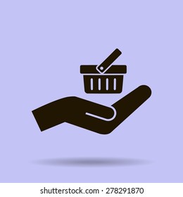 shopping basket icon