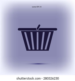 Shopping basket icon