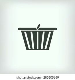 Shopping basket icon