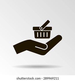 shopping basket icon