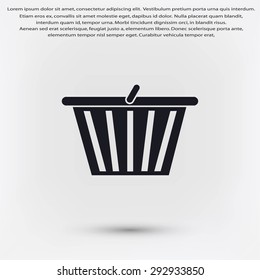 Shopping basket icon