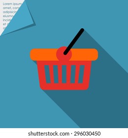 Shopping basket icon