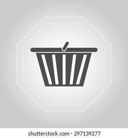 Shopping basket icon