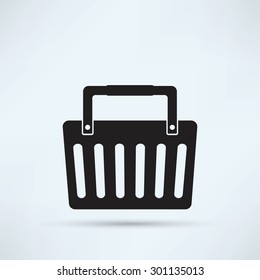 Shopping basket icon