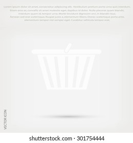 Shopping basket icon