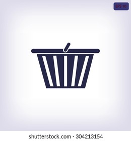 Shopping basket icon