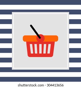 Shopping basket icon