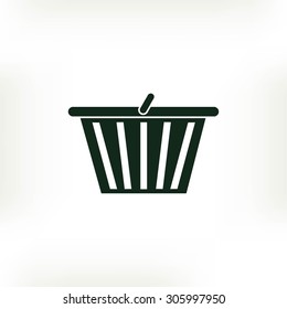 Shopping basket icon