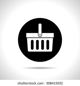 Shopping basket icon