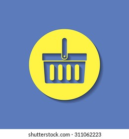 Shopping basket icon