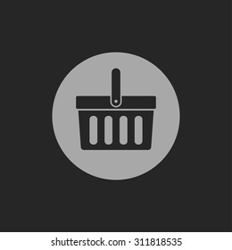 Shopping basket icon