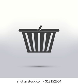 Shopping basket icon