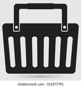 Shopping basket icon