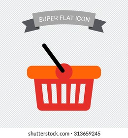 Shopping basket icon
