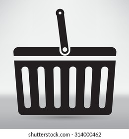 Shopping basket icon