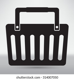 Shopping basket icon