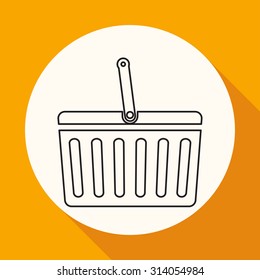 Shopping basket icon
