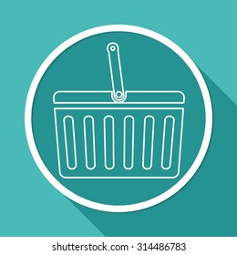 Shopping basket icon