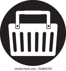 Shopping basket icon