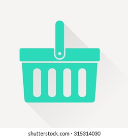 Shopping basket icon