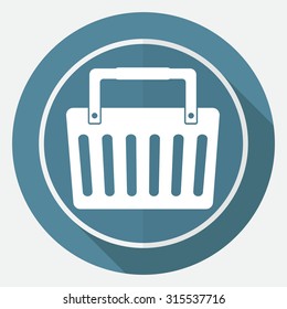 Shopping basket icon