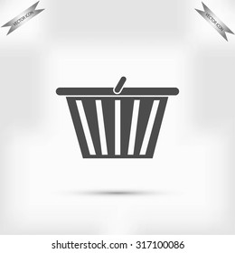 Shopping basket icon Shopping basket icon