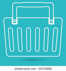 Shopping basket icon