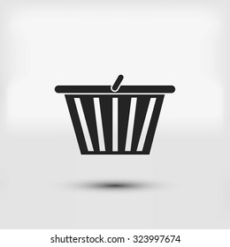 Shopping basket icon