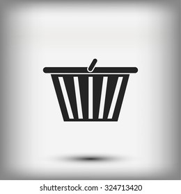 Shopping basket icon
